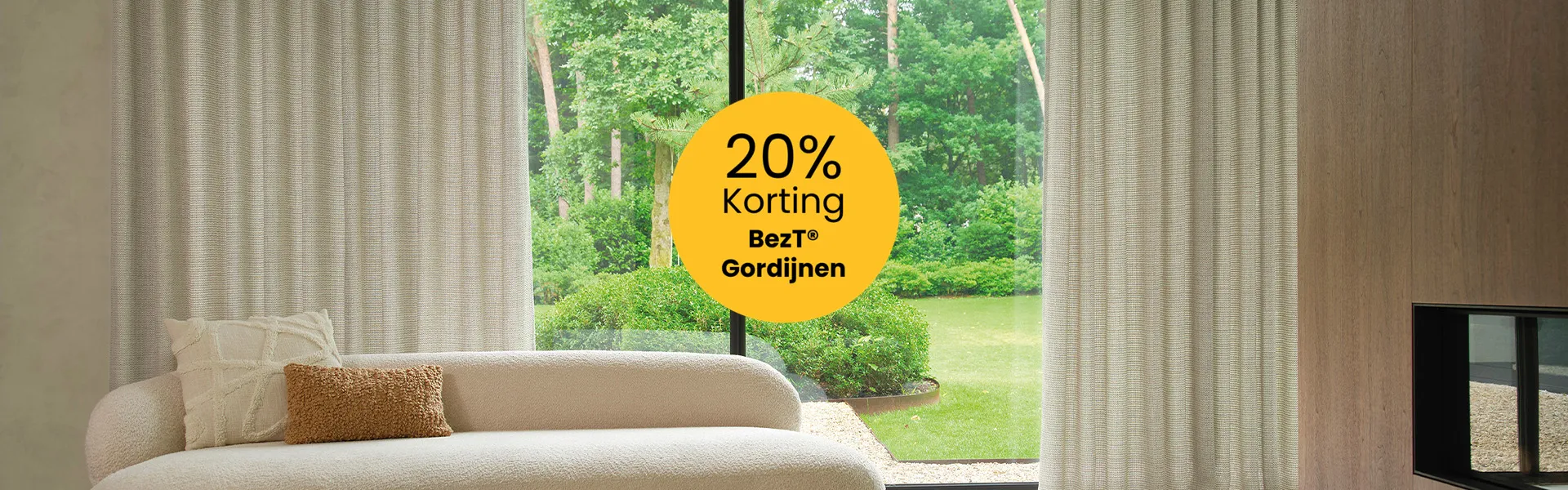 Summer Sale: 20% korting op BezT Gordijnen